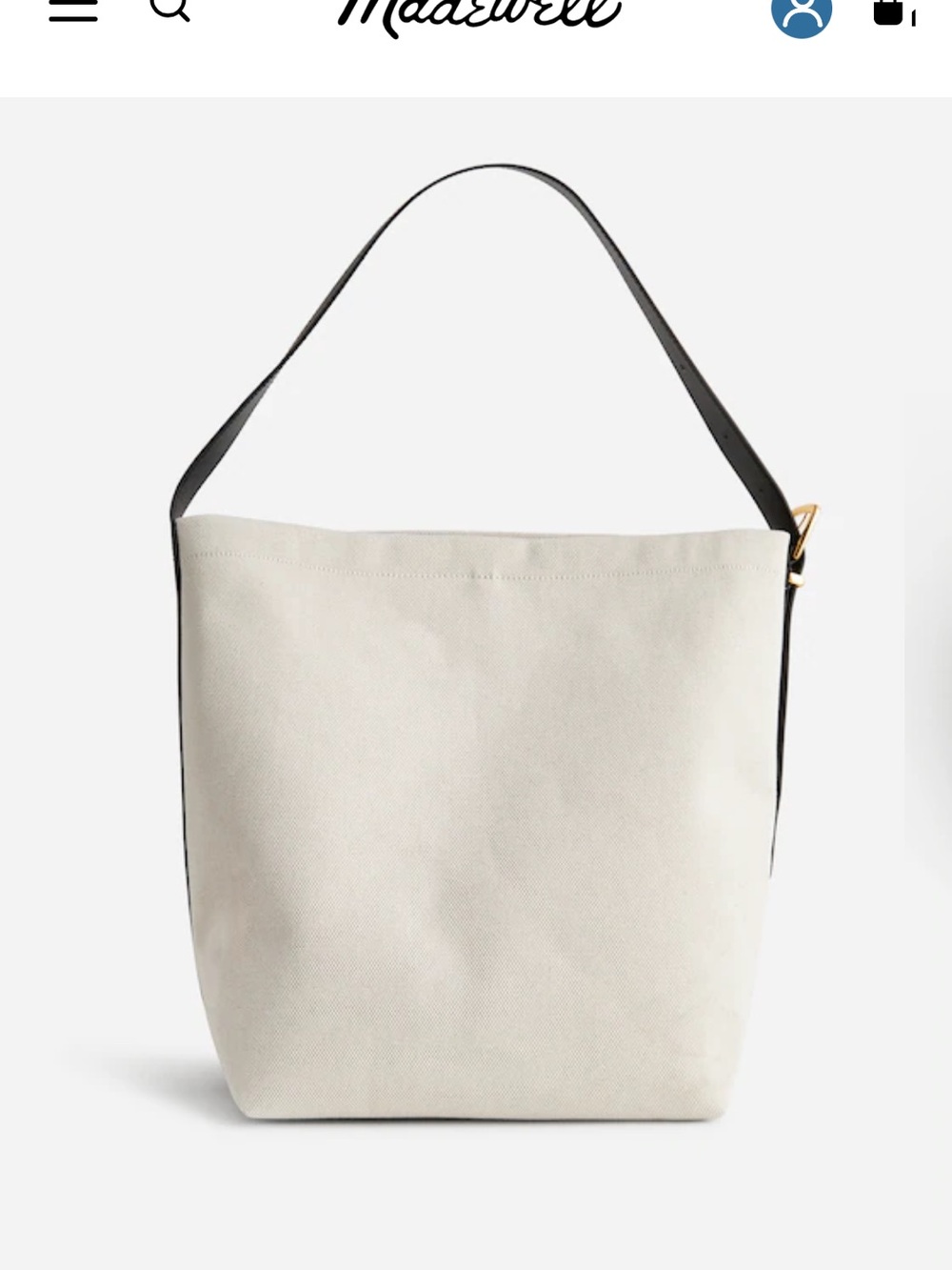 Madewell The Essentials Extra-Large Bucket Tote